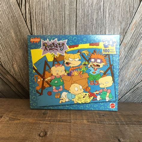Vintage Rugrats Puzzle Sealed New Old Stock Puzzle Toddler Toy Etsy