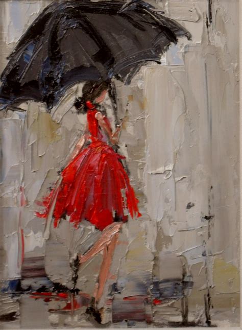 Daily Painters Of Georgia Dancing In The Rain 2 By Kathryn Morris Trotter