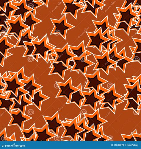 Seamless Star Pattern Stock Vector Illustration Of Background 11888079