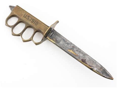 Sold Price Wwi Us Army Model 1918 Trench Knife By Au Lion January 4