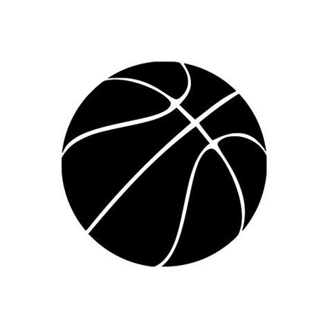 Basketball Vinyl Sticker Youth Hoops Sports Die Cut Decal