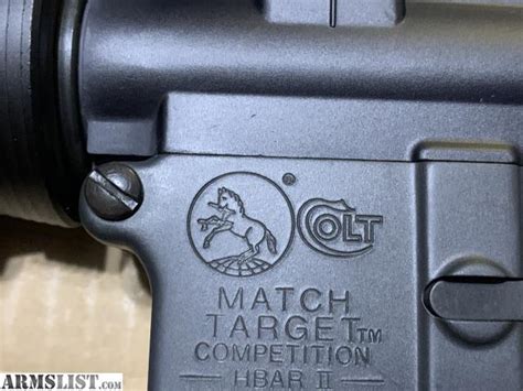 Armslist For Sale Colt Ar 15 Match Target Competition Hbar 20 Barrel