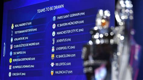 Champions League When and where to watch Round of 16 draw, live