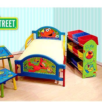 We first saw the little friend on sesame street back in the 1970's. Sesame Street Elmo - TODDLER BED - Colorful Kids Room ...