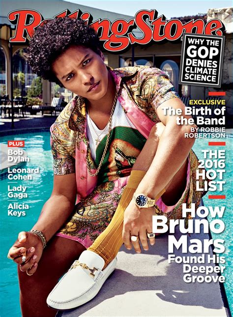Bruno Mars Covers Rolling Stone Talks New Music After Uptown Funk