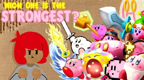 What Is Kirbys Strongest Final Boss Weapon Spoilers Youtube
