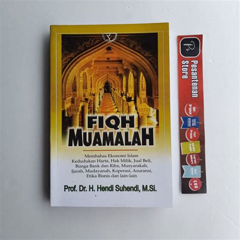 Jual Buku Original Fiqh Muamalah Original Hendi Suhendi Rajawali