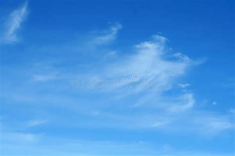 Blue Sky And White Clouds White Clouds On Blue Background Stock Photo