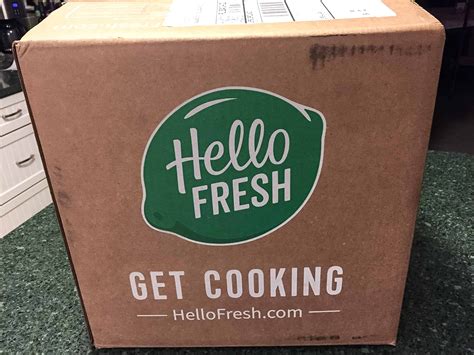 Hello Fresh Vegetarian Subscription Box Review Coupon April 2018