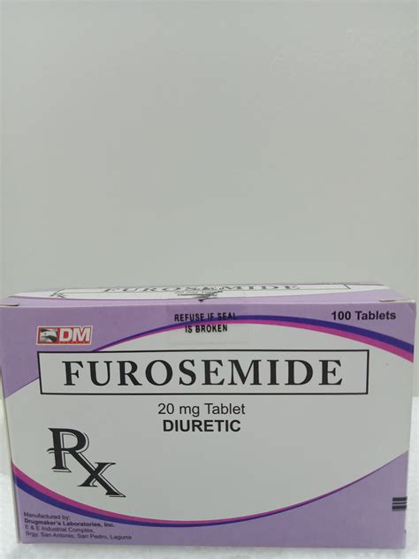 Diuretic Furosemide The House Of Goodies