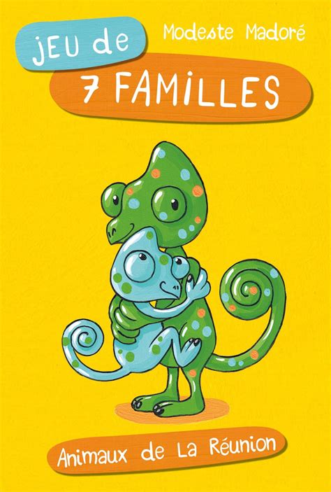 Jeu De 7 Familles Animaux De La Réunion La Réunion Des Livres