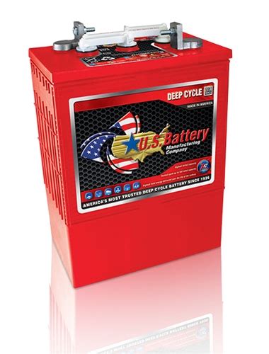 Us Battery 6 Volt 420 Amp Hour Deep Cycle Flooded Battery Us L16hc Xc2