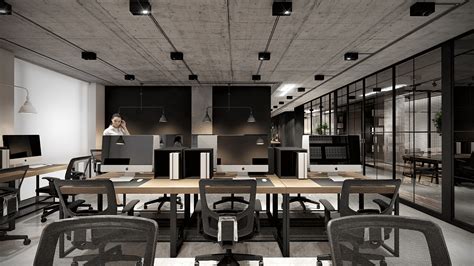 Office For Engineering Firm On Behance