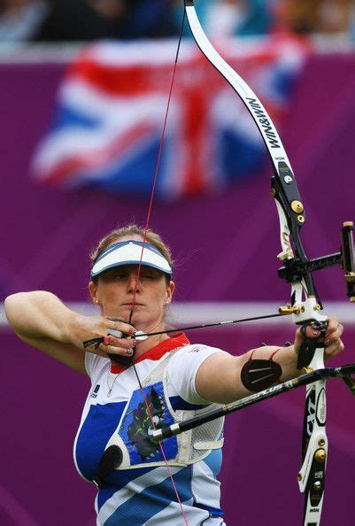 There are ten scoring rings, which are each 12.2cm in width. Pin on Olympic Archery