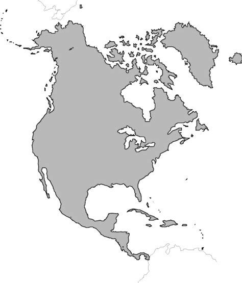 North America Map Png Image Png All