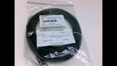 Cognex Ccb M12x12fs 05 Cable 24viors 232 50m Straight Buy