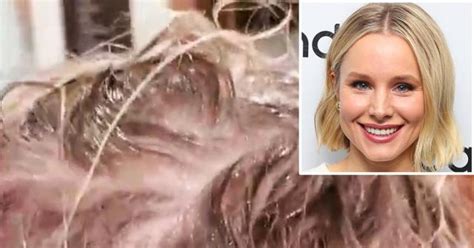 kristen bell reveals her daughter washed her hair with vaseline i can t get it out