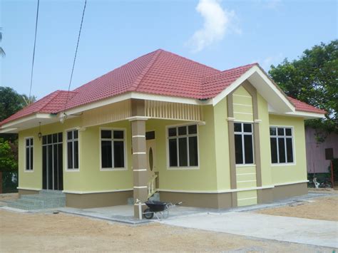 Model teras rumah kayu berikutnya sangat sederhana. 54 Desain Rumah Sederhana di Kampung Yang Terlihat Cantik ...