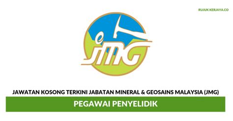 Pengarah perkhidmatan teknikal jabatan mineral dan geosains malaysia, ipoh, perak. Jawatan Kosong Terkini Jabatan Mineral & Geosains Malaysia ...