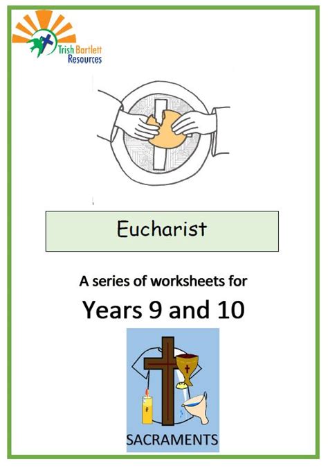 Eucharist Worksheets Eb Pls68