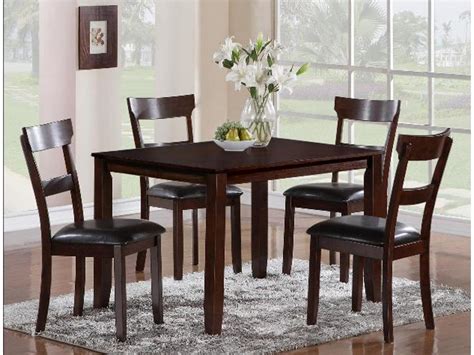 Shop dining room at charlotte appliance in rochester, ny. Crown Mark Dining Room Henderson 5-Pk Dinette Set 2254SET ...