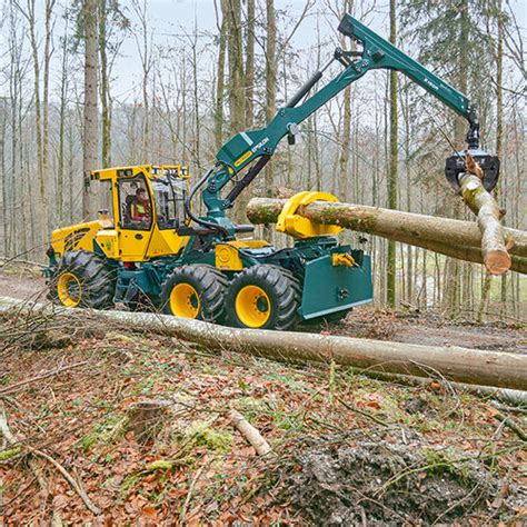 Forestry Skidder With Grab 904 6wd Hsm Hohenloher Spezial