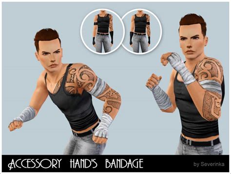 My Sims 3 Blog Accessory Hand Bandage By Severinka