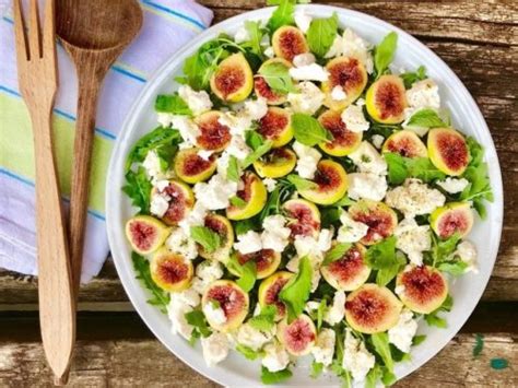 Fig Mint And Goats Cheese Salad Recipe