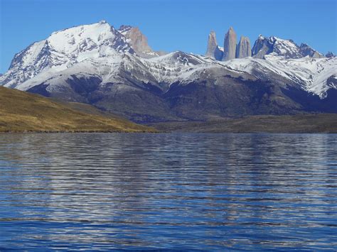 Torres Del Paine National Park Map Patagonia Chile