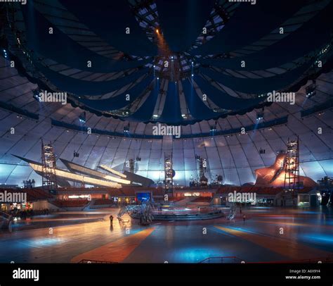 Millennium Dome Greenwich London 2000 Interior View Of Journey And