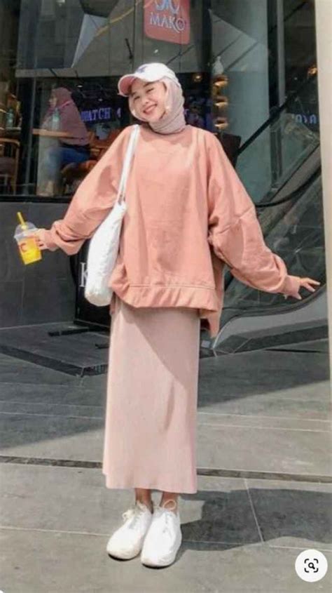 10 Ootd Korean Style Hijab Untuk Tampilan Manis Nan Modis
