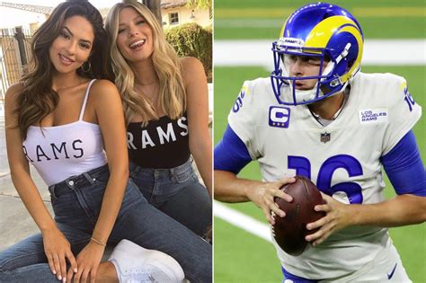 Jared Goffs Model Girlfriend Celebrates Rams Nfl Week 1 Win