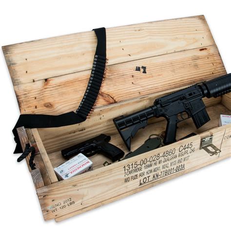105mm Wooden Ammo Box Knives And Swords At The Lowest Prices