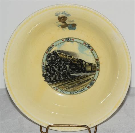 Sold Price Sebring Pottery Railroad Dish May 3 0118 1000 Am Mdt