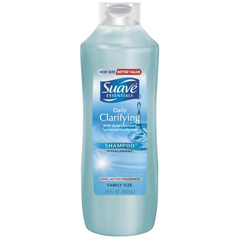 Suave essentials shampoo daily clarifying 30 oz