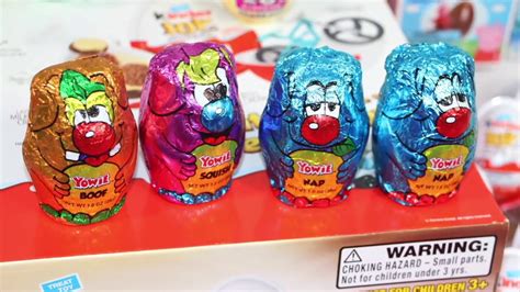 Chocolate Surprise Eggs Yowie Animal Kinder Joy Toys Inside Giveaway