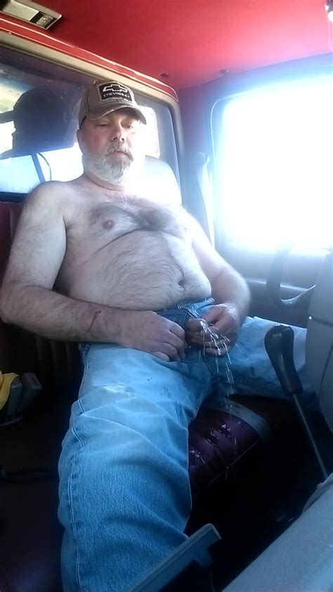 Pissing Redneck Daddy Pissing In His Truck ThisVid