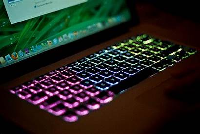 Keyboard Cool Lights Computer Animated Laptop Entry