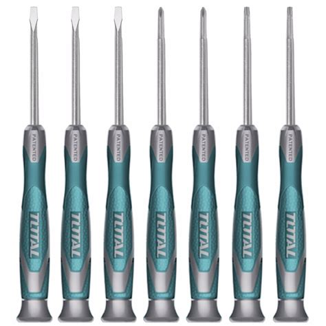 Total 7 Pieces Precision Screwdriver Set Tht250726 Supply Master