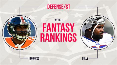 We've split up our fantasy football rankings by traditional idp (individual defensive players) positions: Week 1 Fantasy Football Rankings: Defense | Sporting News