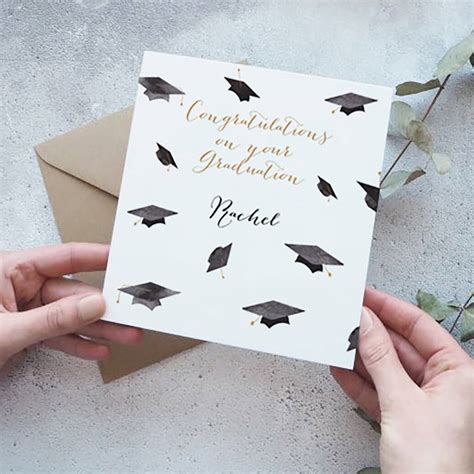 Personalised Graduation Card By Yellowstone Art Boutique