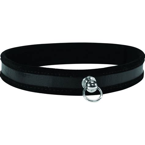 Sex And Mischief Day Collar 0 875 Wide Black