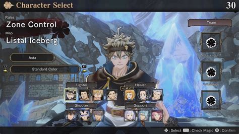 Black Clover Quartet Knights Closed Beta Full Character Roster