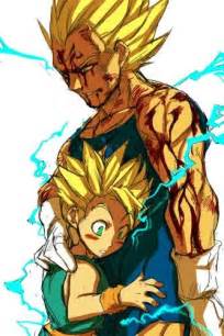 Vegeta Hugging His Son Dragon Ball Z Anime Dragon Ball Dragon Ball