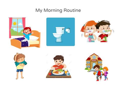 Morning Routine Free Activities Online For Kids In Kindergarten By Cheryl