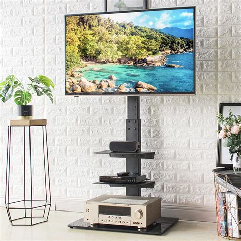 Buy Rfiver Swivel Floor Tv Stand With Vesa Mount For 32 39 40 43 49 50