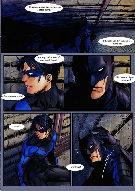 Gesuido Megane Blind Batman X Nightwing Unofficial Fanbook Eng