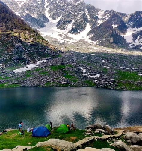Kareri Lake Camping Trekking Dharamshala Adventure Himachal Pradesh