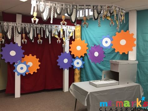 If you can cut here are two of my favorites that adapt easily to fun classroom door decorations: VBS Decorations | Mr. Mark's Classroom