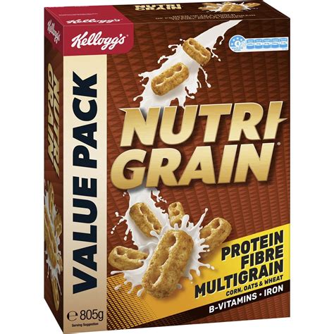 Kelloggs Nutri Grain Protein Breakfast Cereal 805g Woolworths
